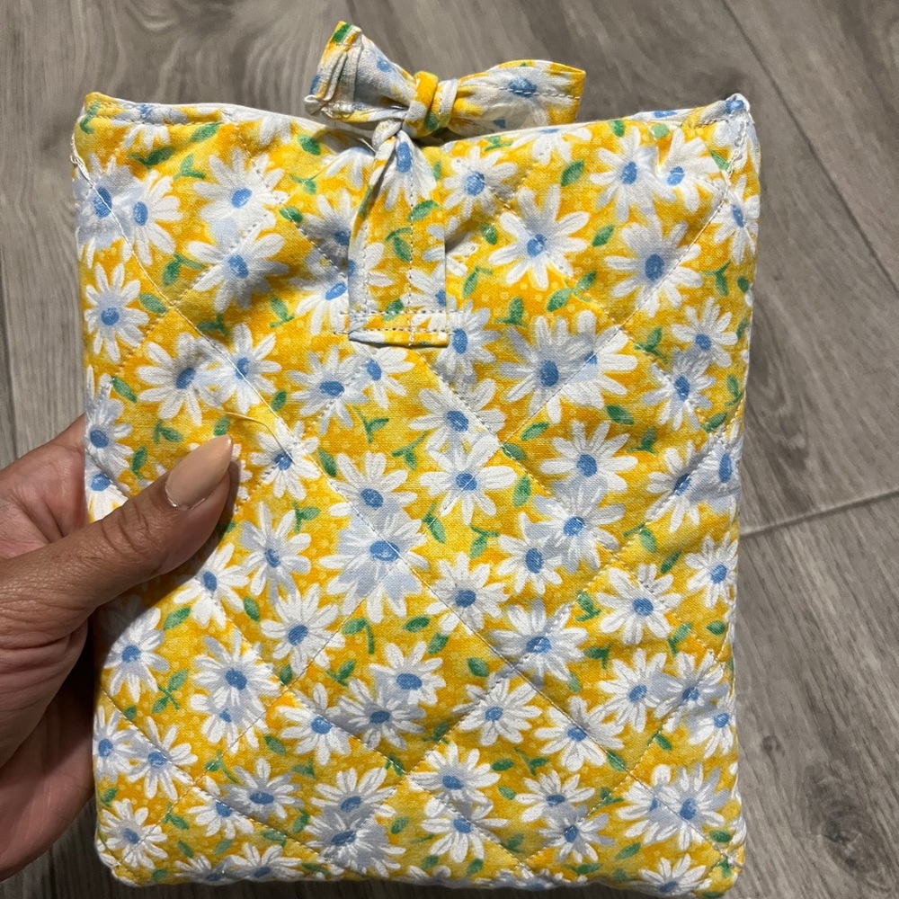 Handsewn Quilted Kindle Sleeve